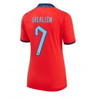 England Jack Grealish #7 Fotballklær Bortedrakt Dame VM 2022 Kortermet